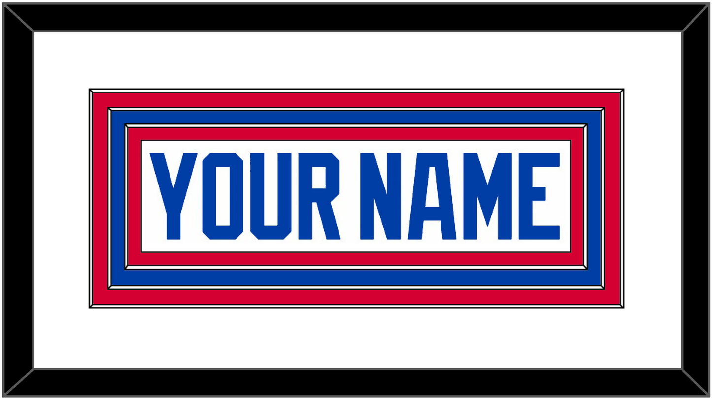 Washington Nameplate - Home White (1979-1987) - Premier Tier 1