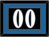 Washington Number (Back) - Alternate Black (2024-2025) - Single Mat 2