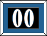 Washington Number (Back) - Alternate Black (2024-2025) - Single Mat 2
