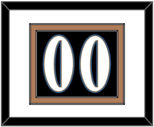 Washington Number (Back) - Alternate Black (2024-2025) - Signature Tier 2