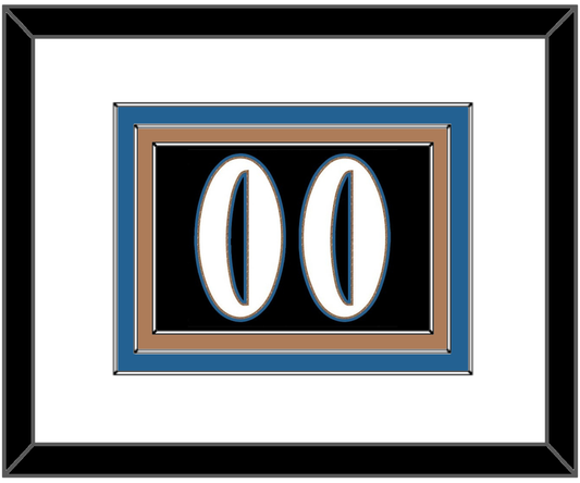 Washington Number (Back) - Alternate Black (2024-2025) - Premier Tier 1