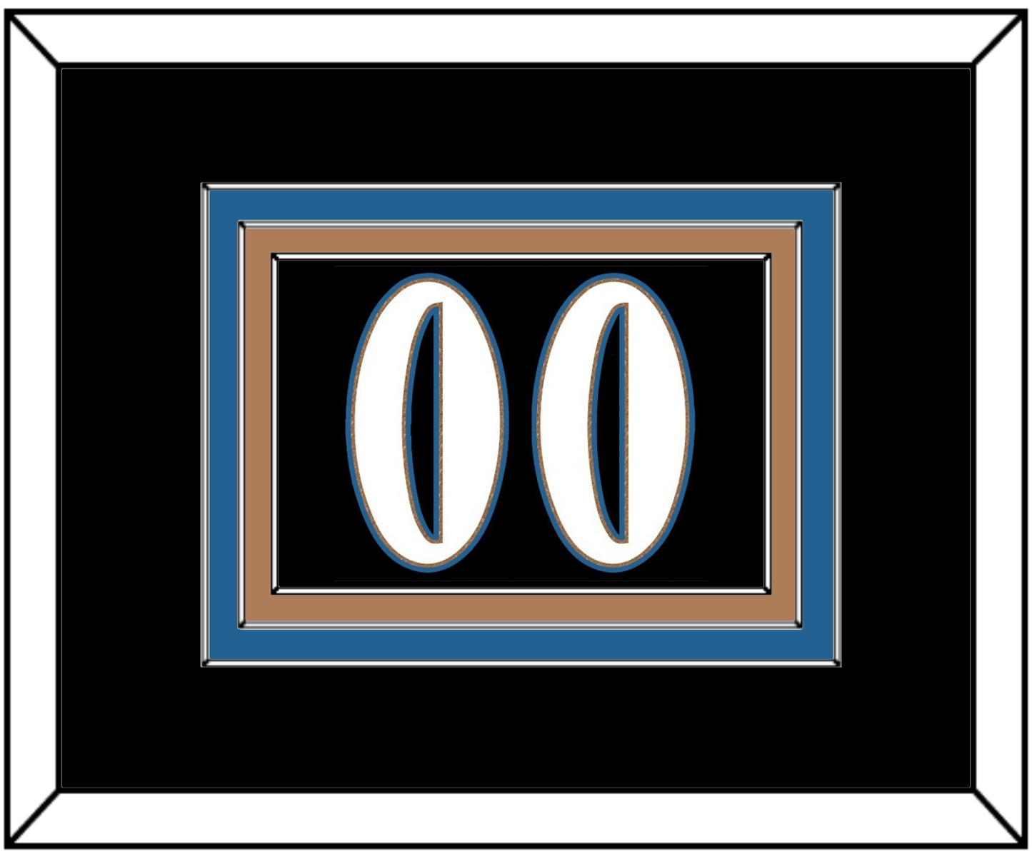 Washington Number (Back) - Alternate Black (2024-2025) - Premier Tier 2
