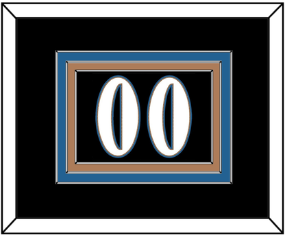 Washington Number (Back) - Alternate Black (2024-2025) - Premier Tier 2
