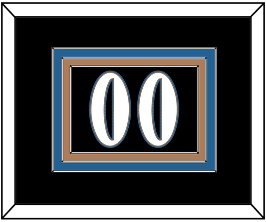 Washington Number (Back) - Alternate Black (2024-2025) - Premier Tier 2