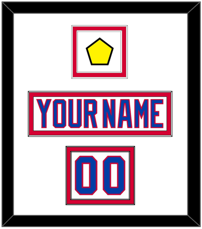Washington Nameplate, Number (Shoulder) & 2011 Winter Classic Patch - White Jersey - Signature Tier 1