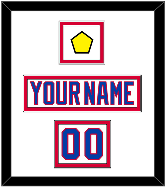 Washington Nameplate, Number (Shoulder) & 2011 Winter Classic Patch - White Jersey - Signature Tier 1