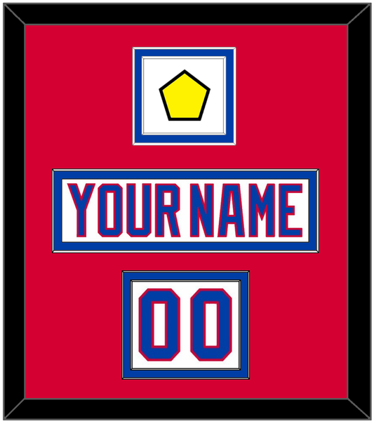 Washington Nameplate, Number (Shoulder) & 2011 Winter Classic Patch - White Jersey - Signature Tier 2