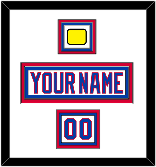 Washington Nameplate, Number (Shoulder) & 2011 Winter Classic Patch - White Jersey - Premier Tier 1
