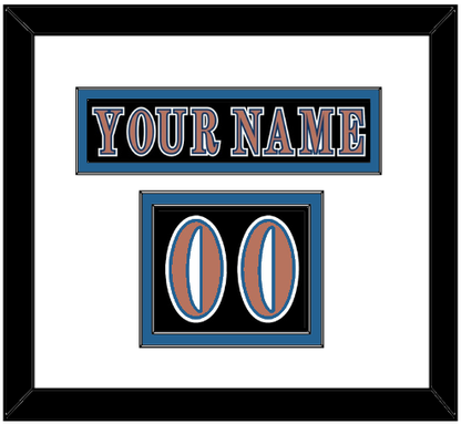 Washington Nameplate & Number (Shoulder) - Road Black (1997-2007) - Signature Tier 1