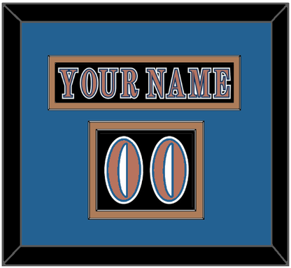 Washington Nameplate & Number (Shoulder) - Road Black (1997-2007) - Signature Tier 2
