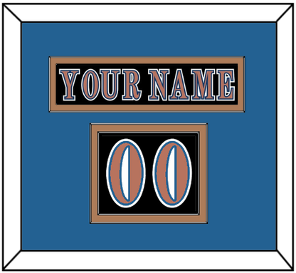 Washington Nameplate & Number (Shoulder) - Road Black (1997-2007) - Signature Tier 2