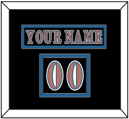Washington Nameplate & Number (Shoulder) - Road Black (1997-2007) - Signature Tier 3