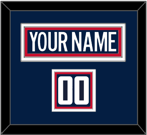 Washington Nameplate & Number (Shoulder) - 2018 Stadium Series Blue Jersey - Premier Tier 2