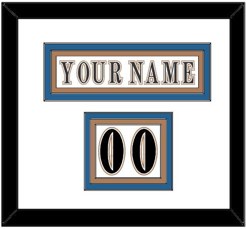 Washington Nameplate & Number (Shoulder) - Home White (1995-2007) - Premier Tier 1