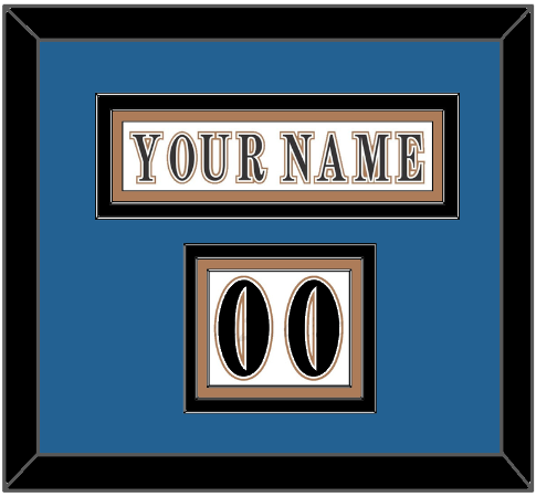 Washington Nameplate & Number (Shoulder) - Home White (1995-2007) - Premier Tier 2