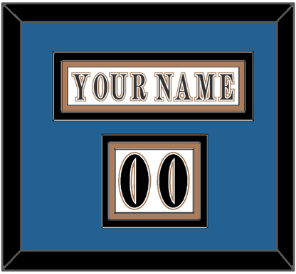 Washington Nameplate & Number (Shoulder) - Home White (1995-2007) - Premier Tier 2