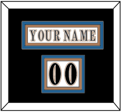 Washington Nameplate & Number (Shoulder) - Home White (1995-2007) - Premier Tier 3