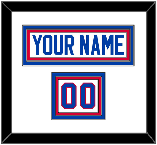 Washington Nameplate & Number (Shoulder) - Home White (1979-1987) - Premier Tier 1