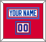 Washington Nameplate & Number (Shoulder) - Home White (1979-1987) - Triple Mat 2