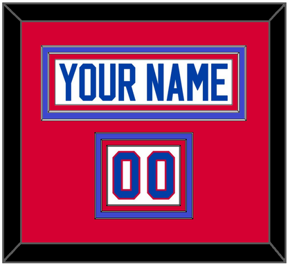 Washington Nameplate & Number (Shoulder) - Home White (1979-1987) - Premier Tier 2