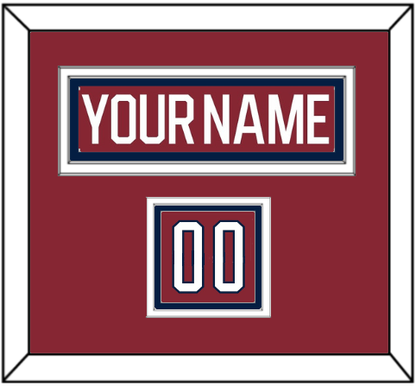 Washington Nameplate & Number (Shoulder) - 2015 Winter Classic Red - Premier Tier 2
