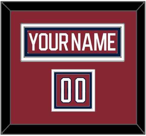 Washington Nameplate & Number (Shoulder) - 2015 Winter Classic Red - Premier Tier 2