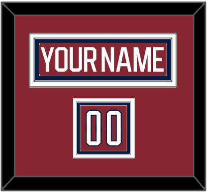 Washington Nameplate & Number (Shoulder) - 2015 Winter Classic Red - Premier Tier 2