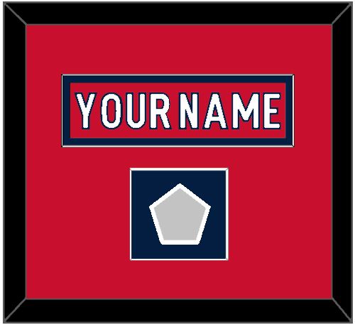 Washington Nameplate & 2018 Stanley Cup Finals Patch - Home Red - Essential Tier 1