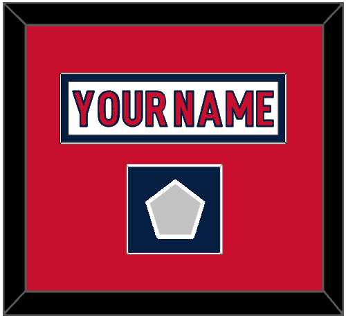 Washington Nameplate & 2018 Stanley Cup Champions Patch - Road White - Essential Tier 1