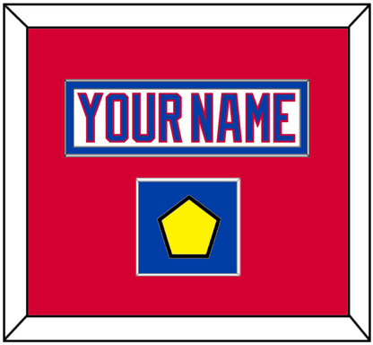 Washington Nameplate & 2011 Winter Classic Patch - White Jersey - Essential Tier 2