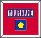 Washington Nameplate & 2011 Winter Classic Patch - White Jersey - Single Mat 2