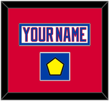 Washington Nameplate & 2011 Winter Classic Patch - White Jersey - Single Mat 2