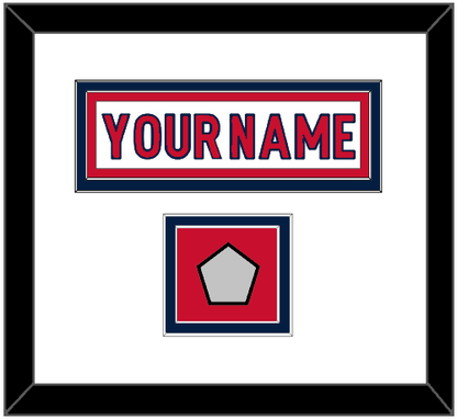 Washington Nameplate & 2018 Stanley Cup Finals Patch - Road White - Signature Tier 2