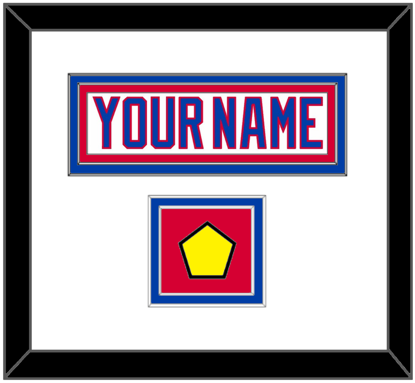 Washington Nameplate & 2011 Winter Classic Patch - White Jersey - Signature Tier 1