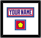 Washington Nameplate & 2011 Winter Classic Patch - White Jersey - Double Mat 1