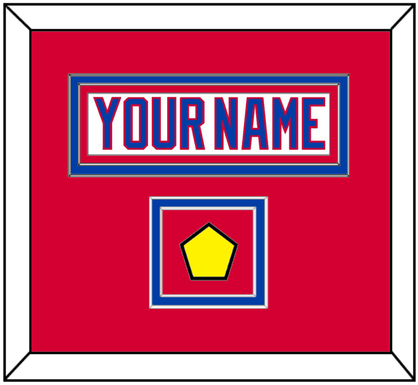 Washington Nameplate & 2011 Winter Classic Patch - White Jersey - Signature Tier 2