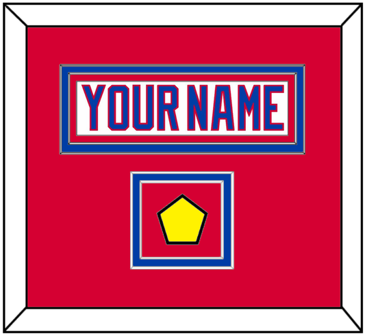 Washington Nameplate & 2011 Winter Classic Patch - White Jersey - Signature Tier 2