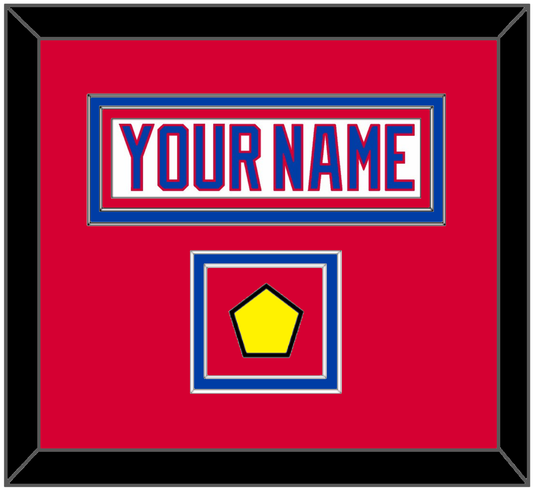 Washington Nameplate & 2011 Winter Classic Patch - White Jersey - Signature Tier 2