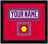 Washington Nameplate & 2011 Winter Classic Patch - White Jersey - Double Mat 2