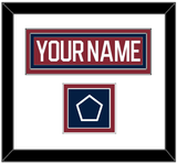 Washington Nameplate & 2015 Winter Classic Patch - Garnet Jersey - Double Mat 1