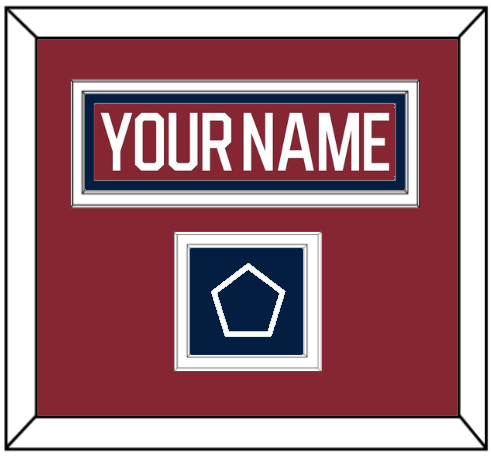 Washington Nameplate & 2015 Winter Classic Patch - Garnet Jersey - Signature Tier 2