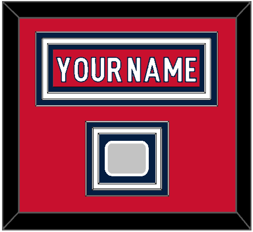 Washington Nameplate & 2018 Stanley Cup Finals Patch - Home Red - Premier Tier 1