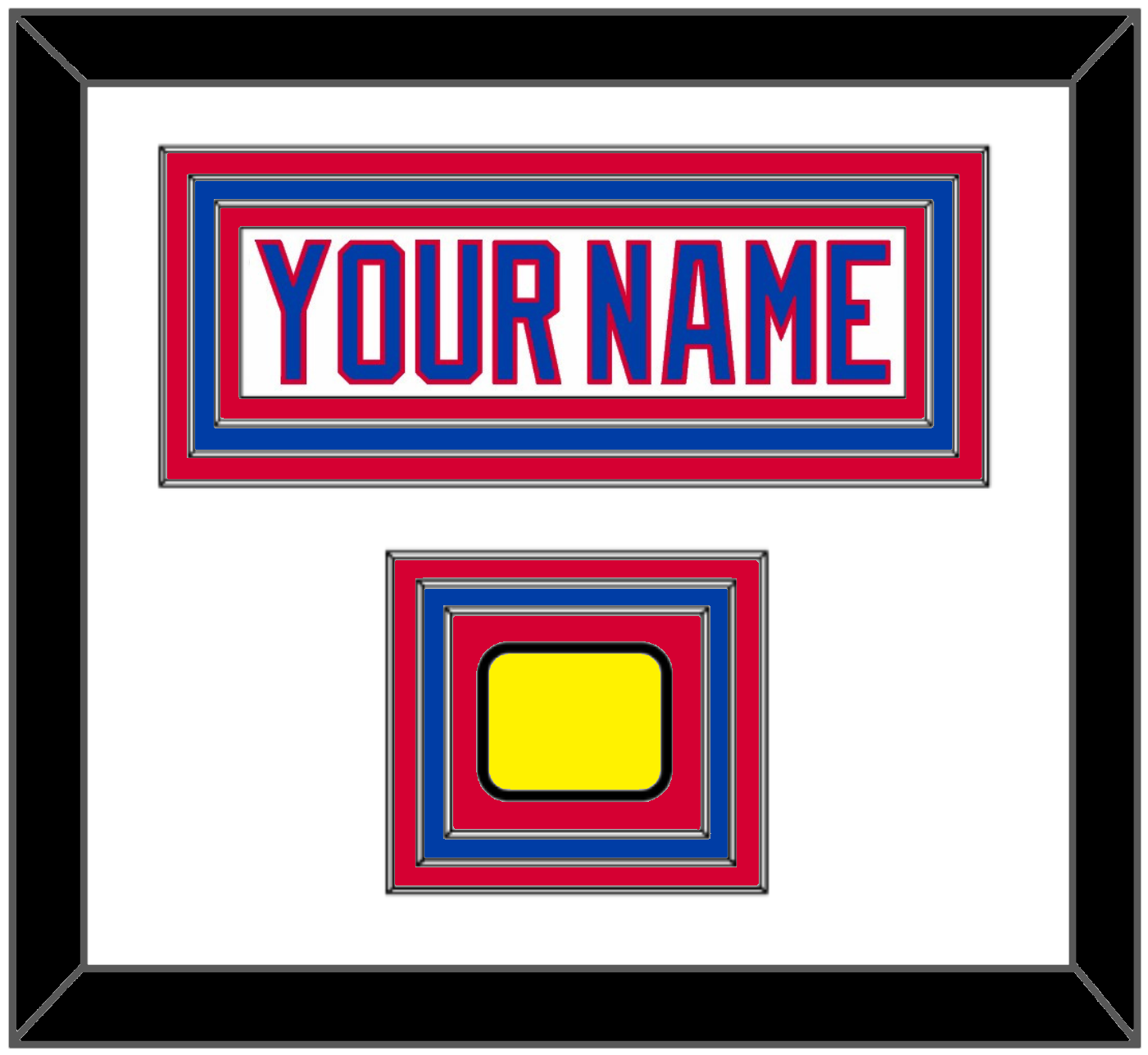 Washington Nameplate & 2011 Winter Classic Patch - White Jersey - Premier Tier 1