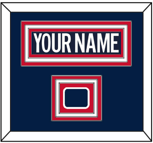 Washington Nameplate & 2018 Stadium Series Patch - Blue Jersey - Premier Tier 1