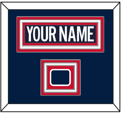 Washington Nameplate & 2018 Stadium Series Patch - Blue Jersey - Premier Tier 1