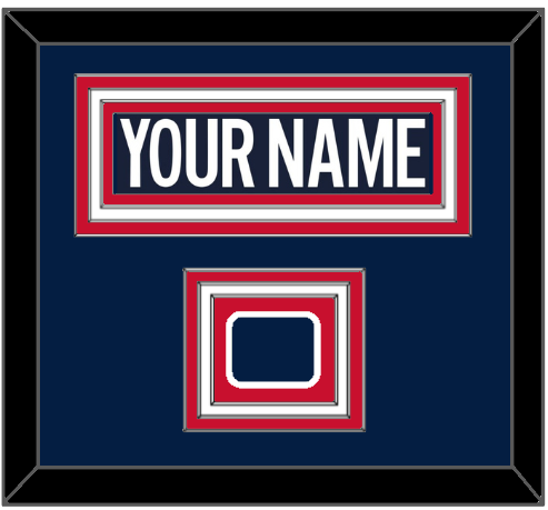 Washington Nameplate & 2018 Stadium Series Patch - Blue Jersey - Premier Tier 1