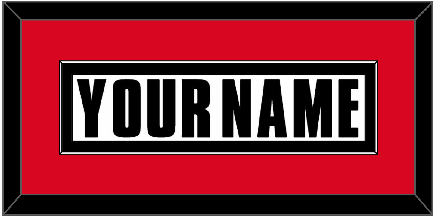 Canada Men’s Hockey Nameplate - 2002 Olympics Home White - Essential Tier 2