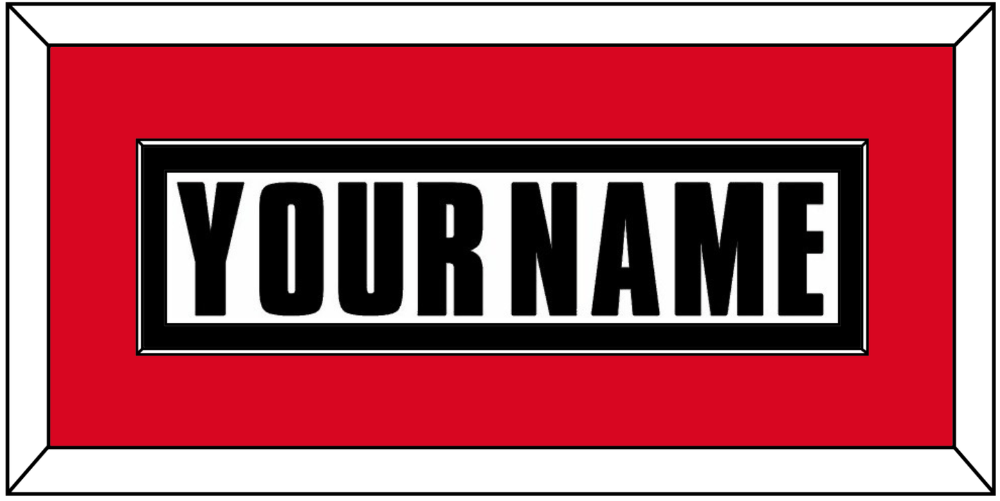 Canada Men’s Hockey Nameplate - 2002 Olympics Home White - Essential Tier 2