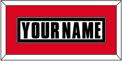 Canada Men’s Hockey Nameplate - 2002 Olympics Home White - Essential Tier 2