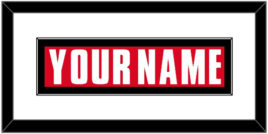 Canada Men’s Hockey Nameplate - 2002 Olympics Road Red - Essential Tier 1